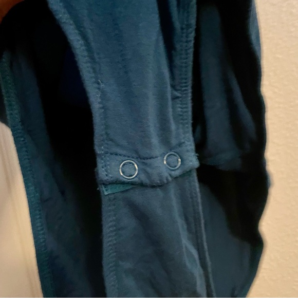 Torrid Teal Studio Knit shirred Cami bodysuit size 2 - Picture 7 of 8